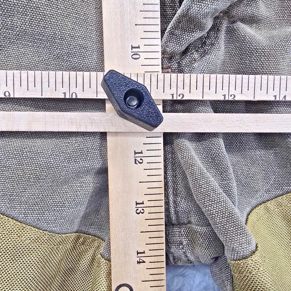 Vintage Wrangler Mens Upland Hunting Pants 33x29 Brown Brush Guard Double Knees - Picture 10 of 16